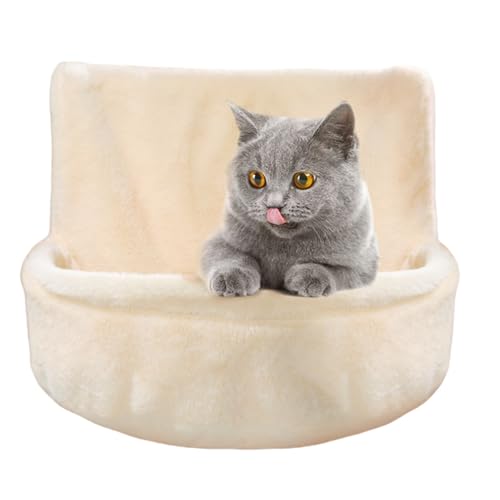 Plüsch-Katzen-Hängematten-Bett, große Hängematte, Schlafbett, warmes Haustierbett für den Winter, abnehmbar und maschinenwaschbar Plüsch-Katzen-Hängematten-Bett, große Hängematte, Schlafbett, warmes Haustierbett für den Winter, abnehmbar und maschinenwaschbar von PEPWE
