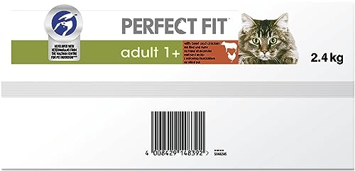 PERFECT FIT Katze Beutel Natural Vitality Adult 1+ mit Rind und Huhn2.4kg von Perfect Fit