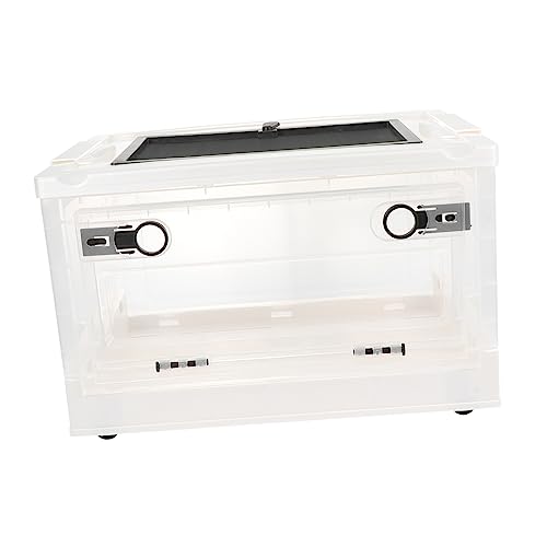 PERSELOSO 1 Satz Haustierkäfigdämmbox Käfige für kleine Tiere Käfige für Meerschweinchen Kleiner Tierkäfig Meerschweinchen -Versteck Hamster Unterschlupf Tier Haustier Terrarium Plastik Weiß von PERSELOSO