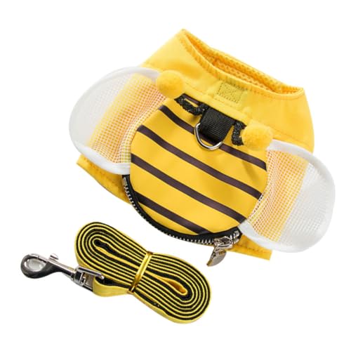 PERSELOSO 1 Satz Hundeweste Hundegeschirr Körperpflege Welpe Traktion Für Hunde Haustier Einstellbar Reflektierend Geschirr Für Große Hunde Yellow PERSELOSO 1 Satz Hundeweste Hundegeschirr Körperpflege Welpe Traktion Für Hunde Haustier Einstellbar Reflektierend Geschirr Für Große Hunde Yellow von PERSELOSO