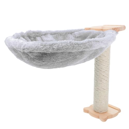 PERSELOSO 1 Satz Katzenhängematte mit Einzigartiger Löffelform Weiche und Kratzfeste Liegefläche für Katzen Multifunktionales Katzenbett und Spielplatz für Moderne Wohnräume und Entspannende PERSELOSO 1 Satz Katzenhängematte mit Einzigartiger Löffelform Weiche und Kratzfeste Liegefläche für Katzen Multifunktionales Katzenbett und Spielplatz für Moderne Wohnräume und Entspannende von PERSELOSO