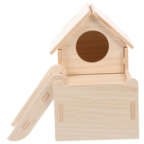 PERSELOSO 1 Satz Kleintier Versteckhaus aus Holz Hamster und Meerschweinchen Nest Kuscheliger Rückzugsort für Kleine Tiere Langlebig Natürlich und Sicher für Haustierkäfige PERSELOSO 1 Satz Kleintier Versteckhaus aus Holz Hamster und Meerschweinchen Nest Kuscheliger Rückzugsort für Kleine Tiere Langlebig Natürlich und Sicher für Haustierkäfige von PERSELOSO