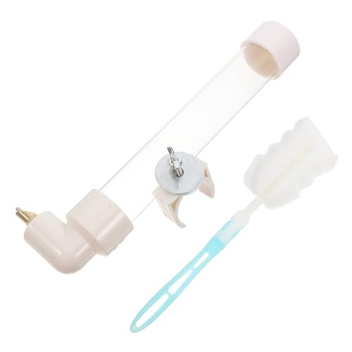 PERSELOSO 1 Satz Pet Trinkbrunnen und Automatischer Wasserspender für Vögel und Kleine Tiere Wiederverwendbar für Papageien Kaninchen und Hamster für Käfige von PERSELOSO