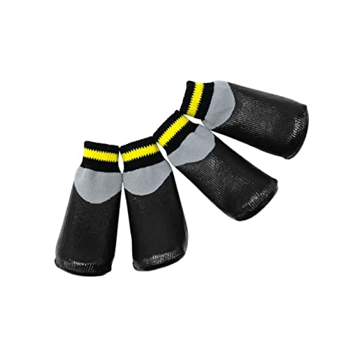 PERSELOSO 1 Satz Regenstiefel Hund Socken Stiefel Klein Hündchen Wasserdicht Drinnen Griffe Greifer Haustier Größe Traktion Pfote Beleg Schnee Schuhe Schuhwerk Welpe Gummisocken PERSELOSO 1 Satz Regenstiefel Hund Socken Stiefel Klein Hündchen Wasserdicht Drinnen Griffe Greifer Haustier Größe Traktion Pfote Beleg Schnee Schuhe Schuhwerk Welpe Gummisocken von PERSELOSO