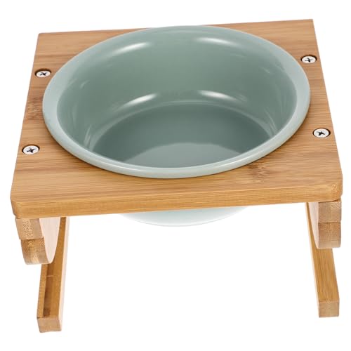 PERSELOSO 1 Set Katzennapf Katzenfutternapf Katzennäpfe Hundenäpfe Indoor Katzenversorgung Boden Haustiernapf Praktischer Futternapf Keramik Katzenfutternapf Anti Rutsch Katzennapf von PERSELOSO