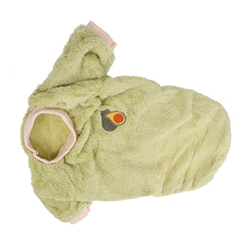 PERSELOSO 1 Stück Kleidung Für Haustiere Warme Haustierkleidung Zubehör Für Kleine Hunde Hundekostüme Bekleidung Aus Baumwolle Hundemantel Welpen Hundepullover Haustier von PERSELOSO