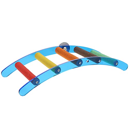 PERSELOSO 1 Stück Vogelspielzeug für Papageien Bunte Kletterleiter und Standplatz für Wellensittiche Nymphensittiche und Kleine Vögel Sicheres und Unterhaltsames Zubehör für Vogelkäfig PERSELOSO 1 Stück Vogelspielzeug für Papageien Bunte Kletterleiter und Standplatz für Wellensittiche Nymphensittiche und Kleine Vögel Sicheres und Unterhaltsames Zubehör für Vogelkäfig von PERSELOSO