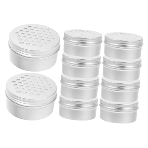 PERSELOSO 10 Stück Teiliges Hundegeruch trainingsset Aluminium mit Belüftungslöchern Geruchserkennung für Such Spürhunde zur des Geruchssinns und Stressabbau Beim Hund von PERSELOSO