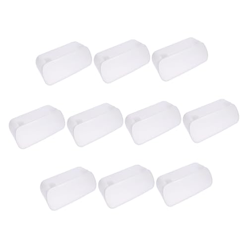 PERSELOSO 10 Stück automatische Taubentröge Ratte Futter für Meerschweinchenkäfige Papageifutter Schüssel vogelkäfig Birdcage Futtermittel für Vögel robuster Taubenfuttertrog Plastik Weiß PERSELOSO 10 Stück automatische Taubentröge Ratte Futter für Meerschweinchenkäfige Papageifutter Schüssel vogelkäfig Birdcage Futtermittel für Vögel robuster Taubenfuttertrog Plastik Weiß von PERSELOSO