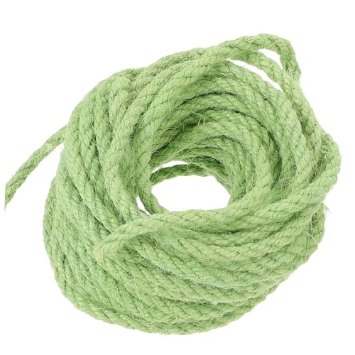 PERSELOSO 10M Katzenkratzbaum Zubehör Sisal Seil für DIY Katzen und Langlebig für Katzenklimmaus und Kreative Bastelprojekte Grün PERSELOSO 10M Katzenkratzbaum Zubehör Sisal Seil für DIY Katzen und Langlebig für Katzenklimmaus und Kreative Bastelprojekte Grün von PERSELOSO