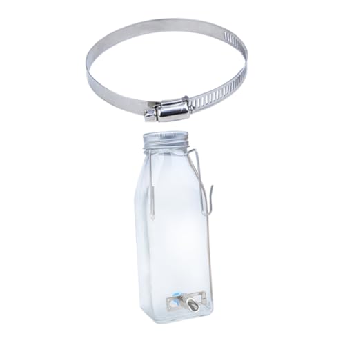 PERSELOSO 1Satz Hängende Wasserflasche Für Kleine Haustiere Auslauf Trinkflasche Für Hamster Und Wasserspender Mit Halterung Für Käfige von PERSELOSO