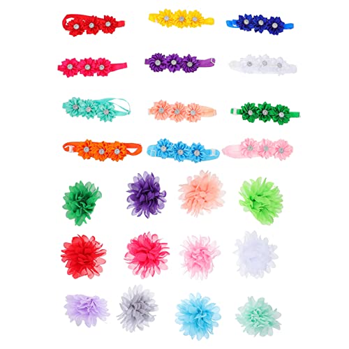 PERSELOSO 1Satz Katzen und Hundehalsband mit Design Verstellbar und Atmungsaktiv Dekorative Nackengurte für Haustiere Teiliges für Stilvolle Haustieraccessoires von PERSELOSO