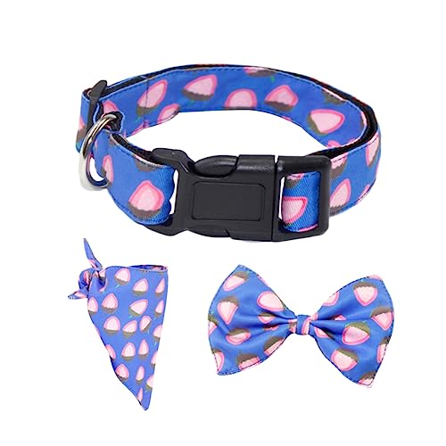 PERSELOSO 1Satz Teiliges Haustierzubehör für Kreatives Bowknot Halsband mit Dreieckstuch Stilvolles Hundehalsband für und Outdoor Aktivitäten PERSELOSO 1Satz Teiliges Haustierzubehör für Kreatives Bowknot Halsband mit Dreieckstuch Stilvolles Hundehalsband für und Outdoor Aktivitäten von PERSELOSO