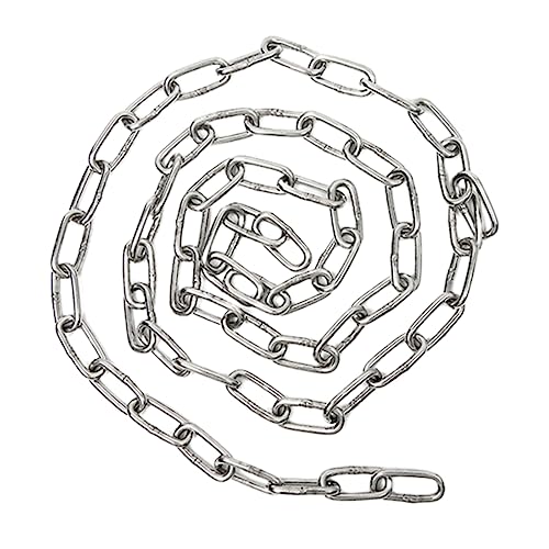 PERSELOSO 1Stück Hundekette Hochleistungs Pet Pulling Chain Metallkette für Haustiere Langlebige und Sichere Lösung für Outdoor Aktivitäten und Heimindustrie PERSELOSO 1Stück Hundekette Hochleistungs Pet Pulling Chain Metallkette für Haustiere Langlebige und Sichere Lösung für Outdoor Aktivitäten und Heimindustrie von PERSELOSO