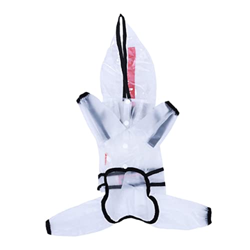 PERSELOSO 1Stück Hunderegenmantel mit wasserdichte und Atmungsaktive Hundejacke für Mittelgroße und Große für Outdoor Aktivitäten Park Strand und Perfektes von PERSELOSO