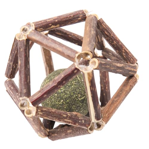 PERSELOSO 1Stück Katzenminze Spielzeugball für Zahnpflege Kreatives Katzenzahnreinigungsspielzeug mit Pfefferminzduft Fördert Mundhygiene und Stressabbau für Katzenliebhaber Langlebig PERSELOSO 1Stück Katzenminze Spielzeugball für Zahnpflege Kreatives Katzenzahnreinigungsspielzeug mit Pfefferminzduft Fördert Mundhygiene und Stressabbau für Katzenliebhaber Langlebig von PERSELOSO