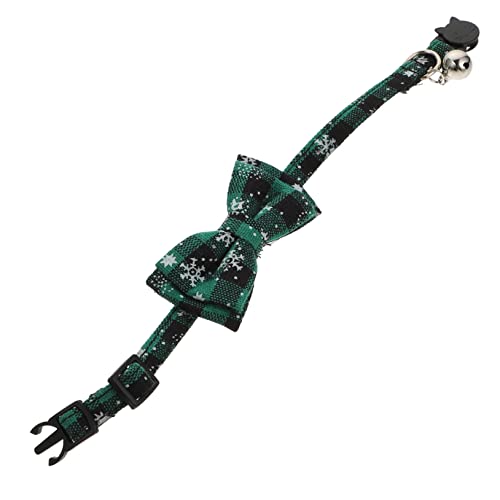 PERSELOSO 1Stück Weihnachtskatzen Halsband mit Verstellbarem Design für Haustiere Festlichkeiten Partys und Besondere Anlässe Waschbar von PERSELOSO