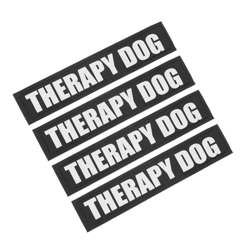 PERSELOSO 2 Paare Reflektierende Hundegeschirr Patches Hundewesten Aufnäher aus PU Material Langlebig und Praktisch für Hundegeschirre für Cooles Hundezubehör PERSELOSO 2 Paare Reflektierende Hundegeschirr Patches Hundewesten Aufnäher aus PU Material Langlebig und Praktisch für Hundegeschirre für Cooles Hundezubehör von PERSELOSO