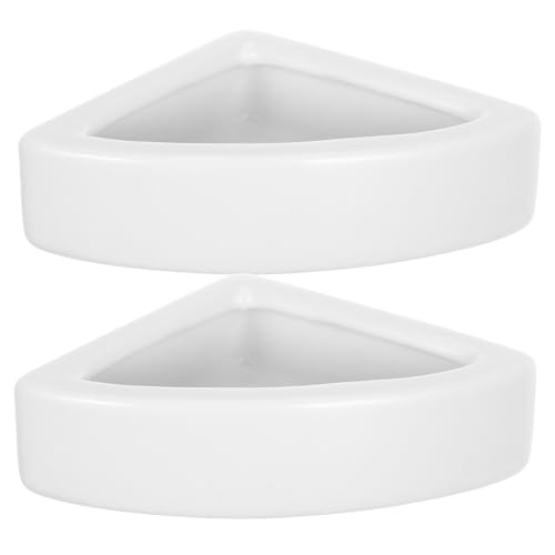 PERSELOSO 2 Stück Anti-Eskape-Futter-Topf-Set Essen Für Bartagamen Haustier Wassernapf Für Reptilien Reptilienfutter Terrariumreptil Fütterung Gecko-Essen Becken Bausatz Weiß PERSELOSO 2 Stück Anti-Eskape-Futter-Topf-Set Essen Für Bartagamen Haustier Wassernapf Für Reptilien Reptilienfutter Terrariumreptil Fütterung Gecko-Essen Becken Bausatz Weiß von PERSELOSO