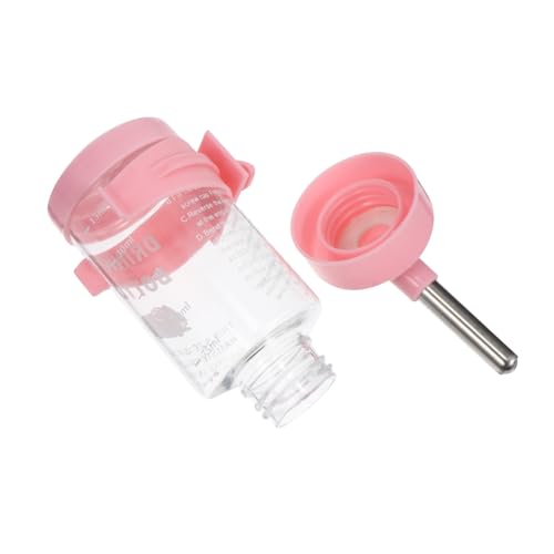 PERSELOSO 2 Stück Automatischer Wasserspender für Haustiere Auslaufsicher Transparent für Hamster Meerschweinchen und Kaninchen Umweltfreundliches Material Praktische Fütterungslösung von PERSELOSO