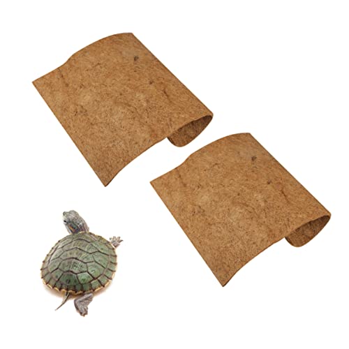 PERSELOSO 2 Stück Coconut Fiber Mat für Reptilien Teiliges Atmungsaktiv und für Terrarien und Kleintier Landschaften PERSELOSO 2 Stück Coconut Fiber Mat für Reptilien Teiliges Atmungsaktiv und für Terrarien und Kleintier Landschaften von PERSELOSO