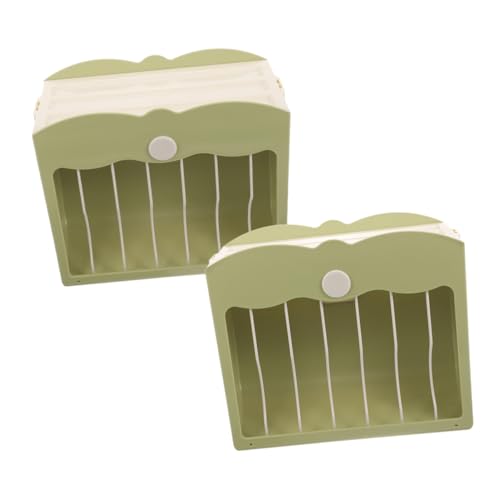 PERSELOSO 2 Stück Futterstelle Für Kaninchen Ratte Schüssel Wurf Fütterung Hasenversorgungen Wasserflasche Automatisch Coop Hasenkäfig Behälter Meerschweinchenstall Heu Green Plastik PERSELOSO 2 Stück Futterstelle Für Kaninchen Ratte Schüssel Wurf Fütterung Hasenversorgungen Wasserflasche Automatisch Coop Hasenkäfig Behälter Meerschweinchenstall Heu Green Plastik von PERSELOSO
