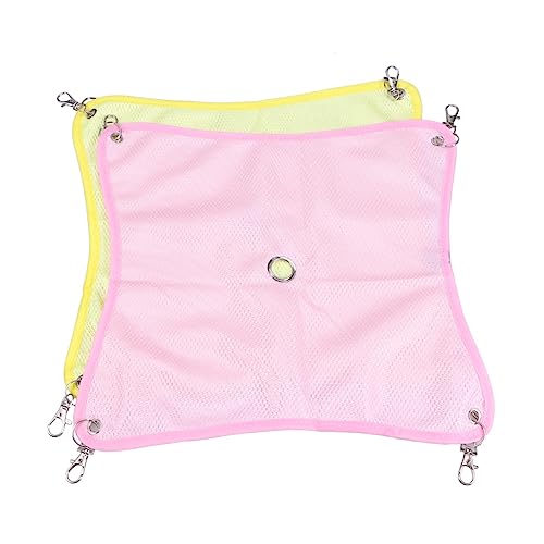 PERSELOSO 2stücke Haustier-hängematte Für Hamster Atmungsaktive Faltbare Hängematte Für Kleine Tiere Farben Zufällig Für Frühling Und Sommer Mittelgröße Robust Und Langlebig PERSELOSO 2stücke Haustier-hängematte Für Hamster Atmungsaktive Faltbare Hängematte Für Kleine Tiere Farben Zufällig Für Frühling Und Sommer Mittelgröße Robust Und Langlebig von PERSELOSO