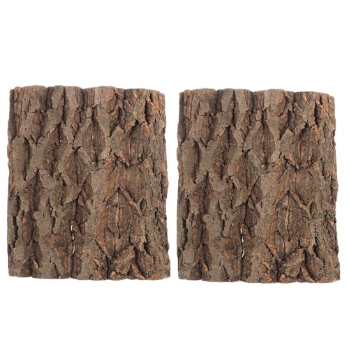 PERSELOSO 2 Stück Korkrinde Dekoration für Terrarien Klettermatte für Reptilien Vielseitig Einsetzbar für Geckos Chamäleons Schildkröten und Aquarien zur Schaffung Eines Anregenden PERSELOSO 2 Stück Korkrinde Dekoration für Terrarien Klettermatte für Reptilien Vielseitig Einsetzbar für Geckos Chamäleons Schildkröten und Aquarien zur Schaffung Eines Anregenden von PERSELOSO