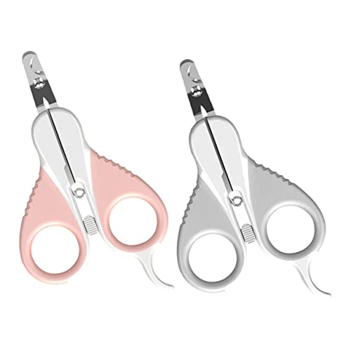 PERSELOSO 2 Stück Nagelknipser Katzennagelknipser Katzennagelschneider Katzenknipser Katzenbedarf Nagelknipser Für Katzen Kompakter Katzenknipser Professioneller Hundeknipser von PERSELOSO