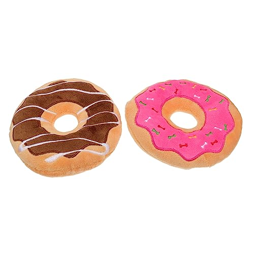 PERSELOSO 2 Stück Plüschspielzeug Für Haustiere Kleines Haustierspielzeug Hunde Backenzahnspielzeug Donut Plüschspielzeug Zum Zahnen Von Hunden Hundeplüschspielzeug Schleifen PERSELOSO 2 Stück Plüschspielzeug Für Haustiere Kleines Haustierspielzeug Hunde Backenzahnspielzeug Donut Plüschspielzeug Zum Zahnen Von Hunden Hundeplüschspielzeug Schleifen von PERSELOSO