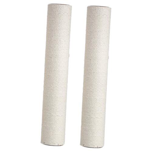 PERSELOSO 2 Stück Säulen für Katzenklettergerüste Katzenkratzbaum DIY Katzenmöbel Katzen Katzen Kratzmaterial Klettergerüst für Katzen Pillar Cat Klettergerüst Sisal Beige PERSELOSO 2 Stück Säulen für Katzenklettergerüste Katzenkratzbaum DIY Katzenmöbel Katzen Katzen Kratzmaterial Klettergerüst für Katzen Pillar Cat Klettergerüst Sisal Beige von PERSELOSO