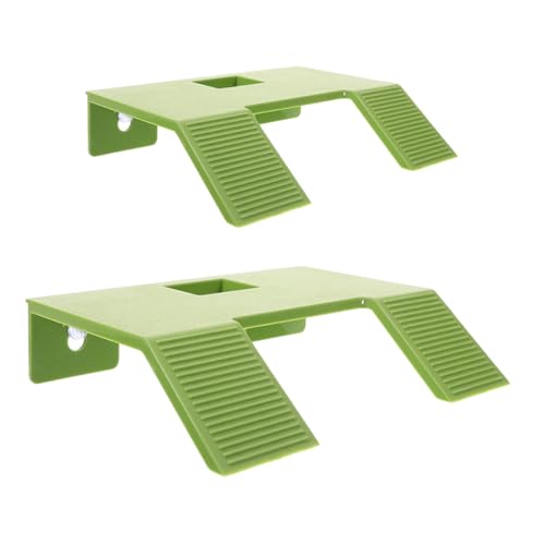 PERSELOSO 2 Stück Kunststoff Schwimmdock für Wasserschildkröten Kletterrampe mit Saugnapf Stabile Sonnenplattform für Aquarien Flexibles Zubehör für Schildkrötenhabitate PERSELOSO 2 Stück Kunststoff Schwimmdock für Wasserschildkröten Kletterrampe mit Saugnapf Stabile Sonnenplattform für Aquarien Flexibles Zubehör für Schildkrötenhabitate von PERSELOSO