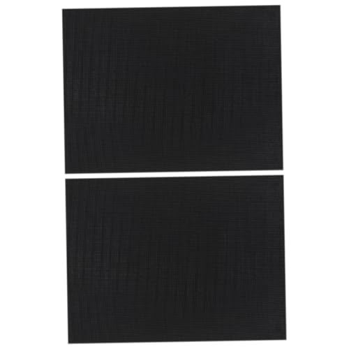 PERSELOSO 2 Stück Stoßdämpfer Für Aquarien Aquariendekorationen Schwammfilter Spritzmatte Filtermedium Für Aquarien Selbstnivellierende Matte Für Aquarium Schreibtischdekor Aquarium von PERSELOSO