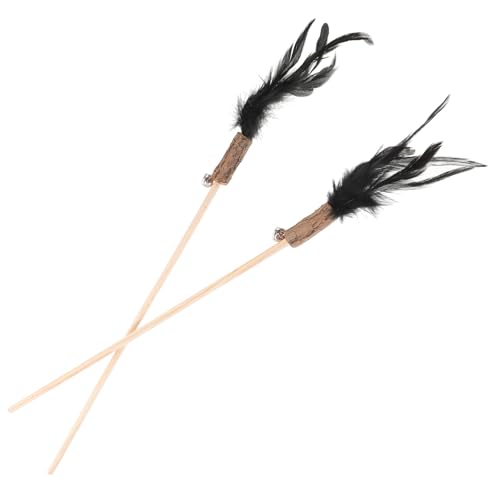 PERSELOSO 2 Stück Teiliges Katzenspielzeug Interaktiver Stab mit Katzenminze und Glocken für Indoor Katzen Fördert Spiel und Bewegung für Kätzchen und Katzen PERSELOSO 2 Stück Teiliges Katzenspielzeug Interaktiver Stab mit Katzenminze und Glocken für Indoor Katzen Fördert Spiel und Bewegung für Kätzchen und Katzen von PERSELOSO