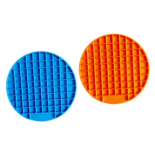 PERSELOSO 2 Stücke Pet Slow Eat Mat Pet Kissen Feeder Hund Fütterung Pet Feeder Runde Feeder Slow Feeder Matte Pet Supplies Lebensmittel PERSELOSO 2 Stücke Pet Slow Eat Mat Pet Kissen Feeder Hund Fütterung Pet Feeder Runde Feeder Slow Feeder Matte Pet Supplies Lebensmittel von PERSELOSO