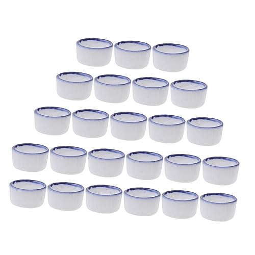 PERSELOSO 24Stücke Keramische Reptilien Wasserschale für Kriechende Haustiere Mini Futter und Trinknapf für Spinnen Sicheres und Gesundes Futter und Wasserbecken für Terraristik PERSELOSO 24Stücke Keramische Reptilien Wasserschale für Kriechende Haustiere Mini Futter und Trinknapf für Spinnen Sicheres und Gesundes Futter und Wasserbecken für Terraristik von PERSELOSO