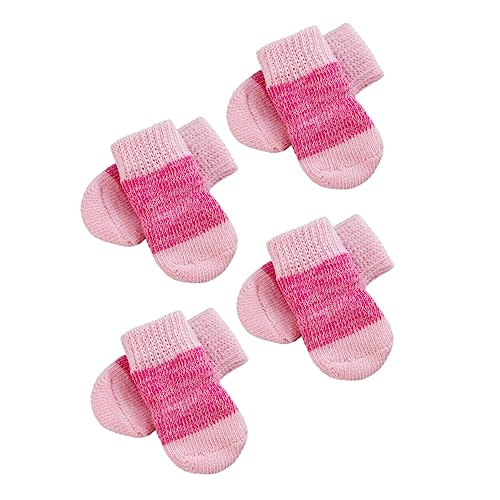 PERSELOSO 2sätze Lustige rutschfeste Haustier-socken Bequeme Elastische Anti-rutsch-socken Für Hunde Und Katzen Für Kleine Bis Große Haustiere von PERSELOSO