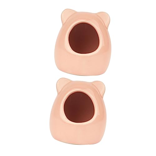 PERSELOSO 2stücke Kühlendes Keramikhäuschen Für Kleintiere Bequemes Hamster Nest Aus Hochwertiger Keramik Für Hamster Und Kleine Haustiere Robuste Formstabile Und Sichere Struktur PERSELOSO 2stücke Kühlendes Keramikhäuschen Für Kleintiere Bequemes Hamster Nest Aus Hochwertiger Keramik Für Hamster Und Kleine Haustiere Robuste Formstabile Und Sichere Struktur von PERSELOSO