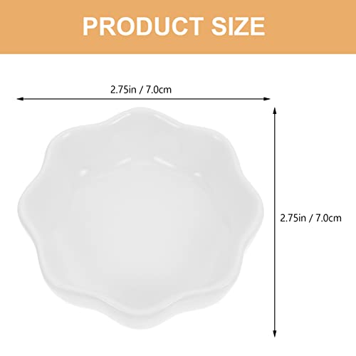 PERSELOSO 2Stücke Keramische Hamsterschalen Verschleißfest Waschbar Futter und Wassernapf für Nagetiere für Hamster Chinchillas Kleintiere Langlebiges Design Leicht von PERSELOSO