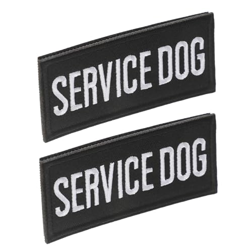 PERSELOSO 2Stücke Teilige Hundeweste mit Bestickten Patches Verstellbar und Bequem für Training und Reisen für Kleine bis Große und Langlebig PERSELOSO 2Stücke Teilige Hundeweste mit Bestickten Patches Verstellbar und Bequem für Training und Reisen für Kleine bis Große und Langlebig von PERSELOSO
