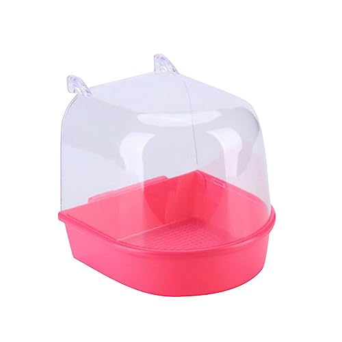 PERSELOSO 2stücke Vogelbadewanne Für Käfige Mini-badewanne Für Papageien Hängend Geeignet Für Kleine Vögel Wie Wellensittiche Und Andere Installieren Aus Robustem Gefertigt von PERSELOSO
