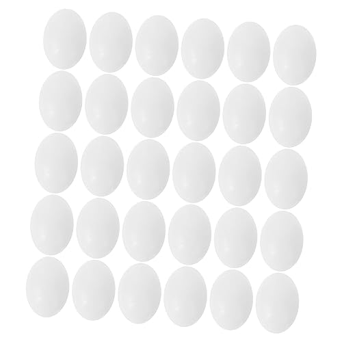 PERSELOSO 30Stücke Taubeneier aus Kunststoff Simulationseier zur Brutzeit und Verbesserung Eiqualität Züchter und Vogelliebhaber PERSELOSO 30Stücke Taubeneier aus Kunststoff Simulationseier zur Brutzeit und Verbesserung Eiqualität Züchter und Vogelliebhaber von PERSELOSO