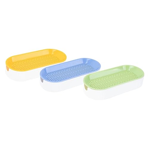 PERSELOSO 3Stücke Katzengras Box Teiliges Hydroponisches Pflanzensystem für Katzen Soilless Katzenpflanzentopf und Praktische Katzengrasbox PERSELOSO 3Stücke Katzengras Box Teiliges Hydroponisches Pflanzensystem für Katzen Soilless Katzenpflanzentopf und Praktische Katzengrasbox von PERSELOSO