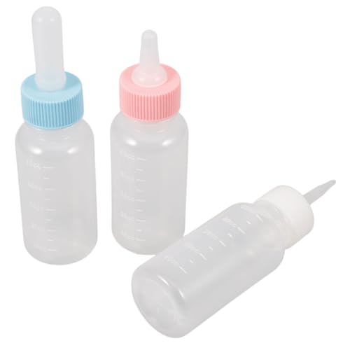 PERSELOSO 3Stücke Neugeborenen Futterflasche für Katzen Milchflasche für Welpen und Kätzchen mit Nippel für Kleine Haustiere und Langlebig PERSELOSO 3Stücke Neugeborenen Futterflasche für Katzen Milchflasche für Welpen und Kätzchen mit Nippel für Kleine Haustiere und Langlebig von PERSELOSO