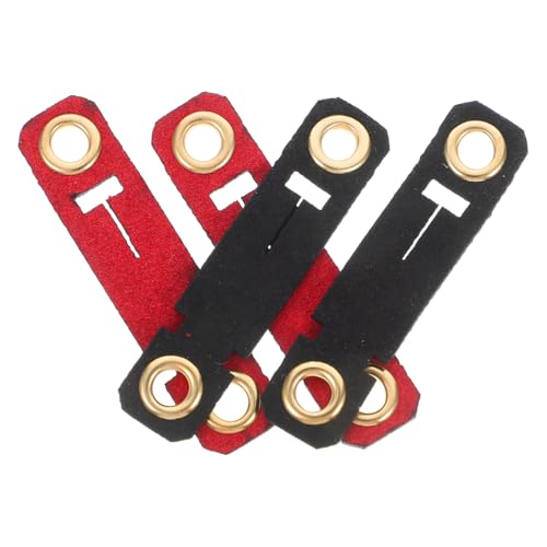 PERSELOSO 4 Stück Bequeme Samt-papageienketten, Verstellbare Ringe Mit Verschluss, Vogelgeschirr, Outdoor-papageien-beinring Für Verschiedene Vögel PERSELOSO 4 Stück Bequeme Samt-papageienketten, Verstellbare Ringe Mit Verschluss, Vogelgeschirr, Outdoor-papageien-beinring Für Verschiedene Vögel von PERSELOSO