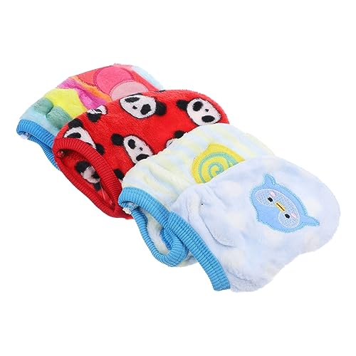 PERSELOSO 4 Stück Haustierweste Hundespielzeug Hundezubehör Kleine Hundekleidung Weiblich Autositzhund Winzige Hundekleidung Hundekostüme Haustierbedarf Welpenkleidung Puffer Westen Flanell PERSELOSO 4 Stück Haustierweste Hundespielzeug Hundezubehör Kleine Hundekleidung Weiblich Autositzhund Winzige Hundekleidung Hundekostüme Haustierbedarf Welpenkleidung Puffer Westen Flanell von PERSELOSO