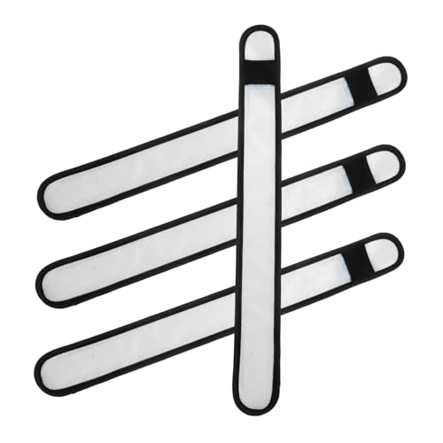 PERSELOSO 4 Stück Led-pferdebeinband, Nacht-, Leuchtendes Pferdeband, Hohe Sichtbarkeit, Reflektierende Bänder, Reitausrüstung Für Nachtreittraining von PERSELOSO