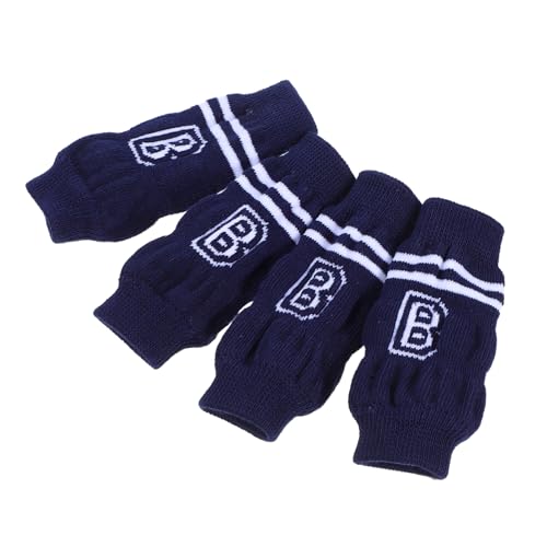 PERSELOSO 4 Stück Teiliges Gestrickte Hundebeinwärmer Beinschutz für Hunde Weiche und Bequeme Ellenbogen Schutzärmel Waschbare Pfotenschutzsocken für Hunde Antirutsch S PERSELOSO 4 Stück Teiliges Gestrickte Hundebeinwärmer Beinschutz für Hunde Weiche und Bequeme Ellenbogen Schutzärmel Waschbare Pfotenschutzsocken für Hunde Antirutsch S von PERSELOSO