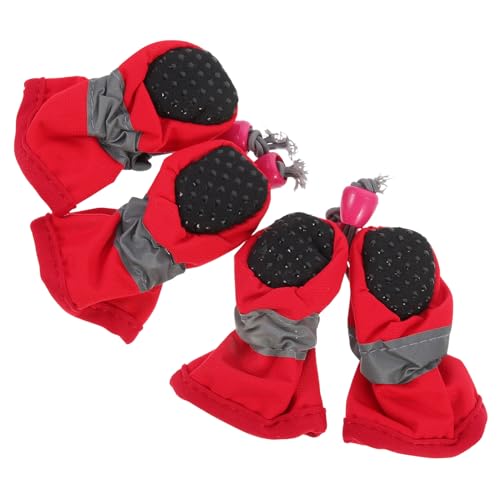 PERSELOSO 4 Stück wasserdichte Fußabdeckung Für Haustiere Hunde Regenschuhe Griffe Hundestiefel Mit Weicher Sohle Welpen Regenstiefel Schutz wasserdichte Hundeschuhe Welpen PERSELOSO 4 Stück wasserdichte Fußabdeckung Für Haustiere Hunde Regenschuhe Griffe Hundestiefel Mit Weicher Sohle Welpen Regenstiefel Schutz wasserdichte Hundeschuhe Welpen von PERSELOSO