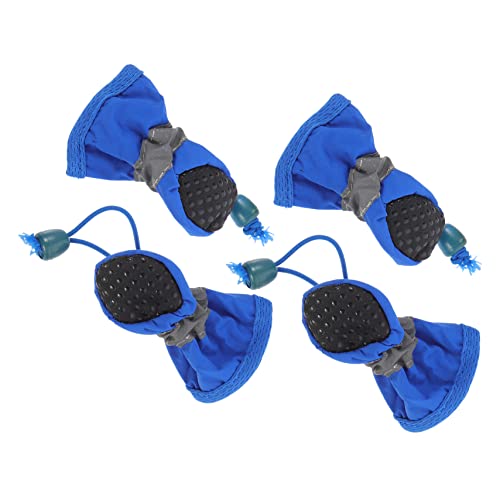 PERSELOSO 4 Stück wasserdichte Fußabdeckung Für Haustiere Wasserschuhe Für Hunde Regenstiefel Schlupfschuhe Für Hunde Schutzsocken Für Den Innenbereich wasserdichte Stiefel PERSELOSO 4 Stück wasserdichte Fußabdeckung Für Haustiere Wasserschuhe Für Hunde Regenstiefel Schlupfschuhe Für Hunde Schutzsocken Für Den Innenbereich wasserdichte Stiefel von PERSELOSO
